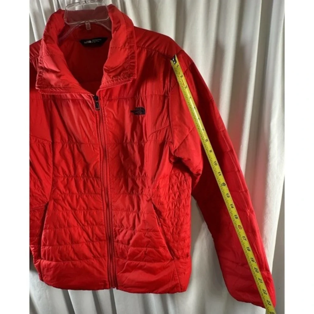 The North Face‎ Red Lightweight Puffer Jacket Full Zip Quilted XL 73-09